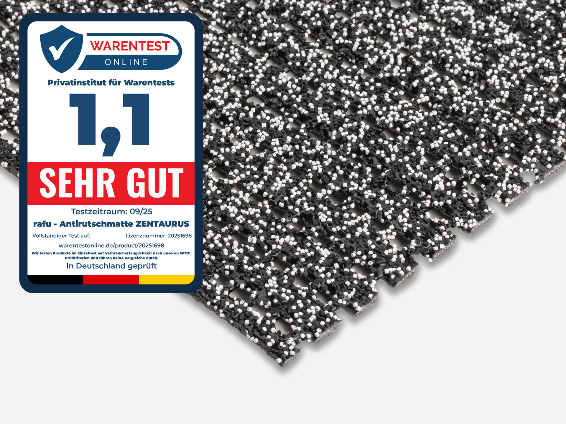 Antirutschmatte ZENTAURUS | bei Schnee & Eis | Meterware