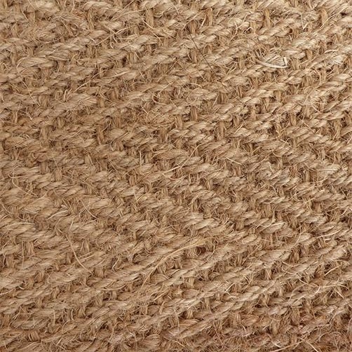 Kokosläufer Fischgrat Natur | Meterware | 5 Breiten
